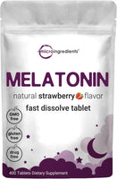 Melatonin Tablets, 400 Counts, Fast Dissolve
