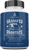 Grass Fed Beef Prostate Supplements for Men with Liver, 3000Mg - 180 Capsules